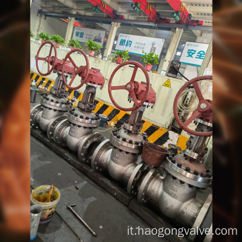 Valvola di porta elettrica API WCB 150LB 20 "